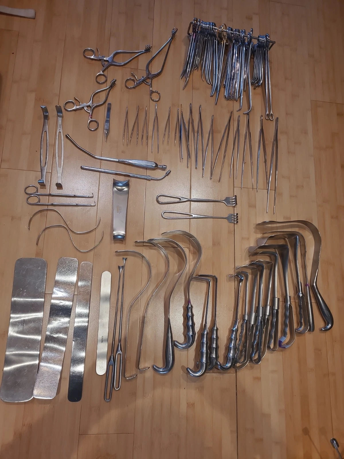 General Major String & Retractor Surgical Set Of 90 Aesculap/jarit