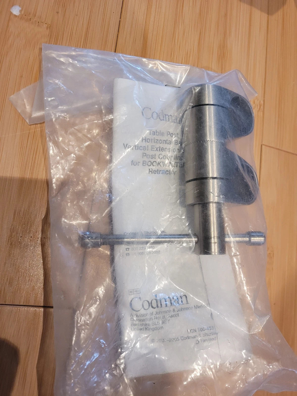 Codman Bookwalter Coupling Brand New