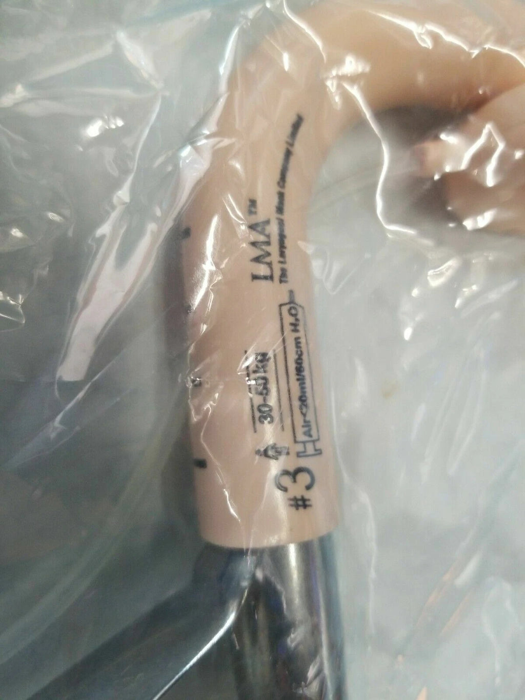 DS LMA Fastrach #3 Laryngeal Mask With Tube Sterile Pack. Reusable