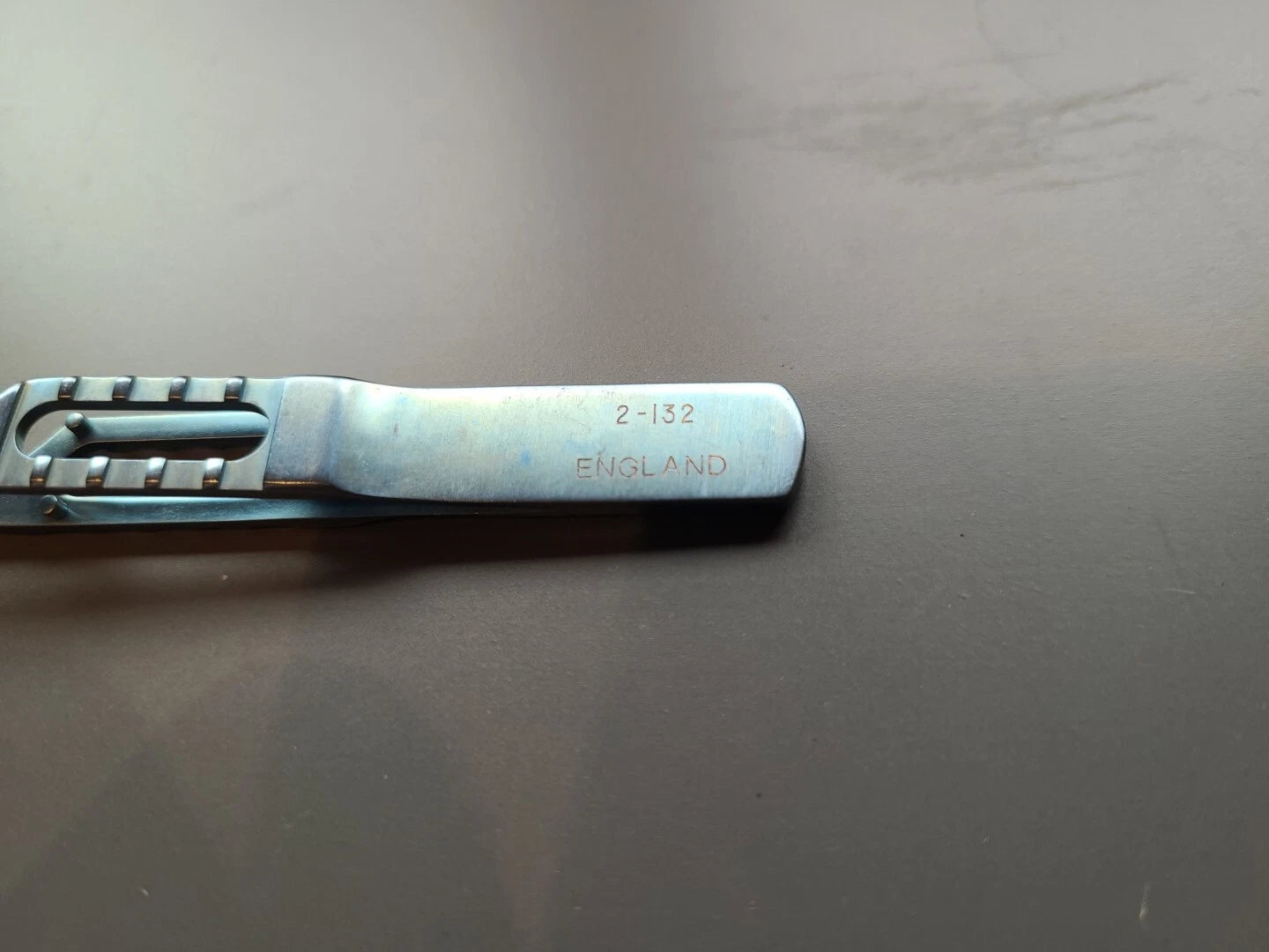 Karl Storz Ophthalmology Cataract Titanium Calibri Tooth Forceps 2-132