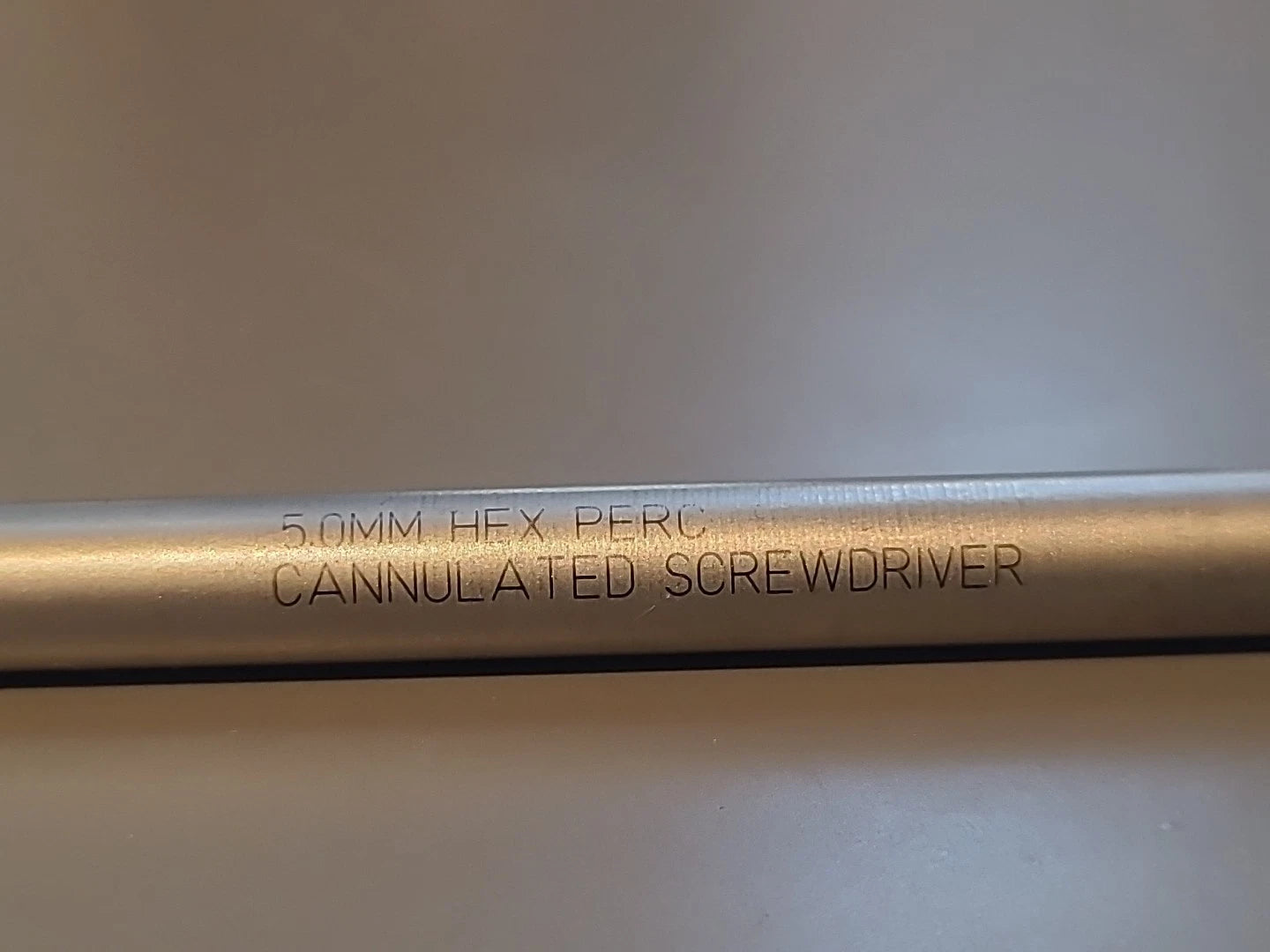 Zimmer spine orthopedics Periarticular cannulated Driver 2360-68-50