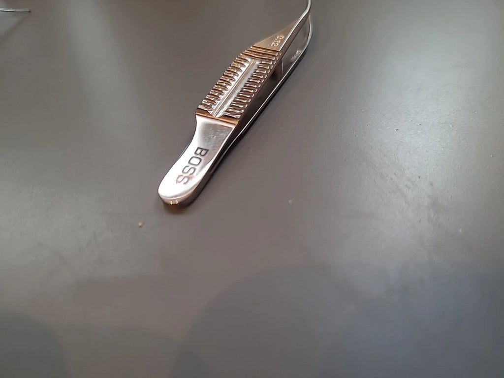 Boss Ophthalmology Cataract Trout teeth Barraquer Forceps 80-4030