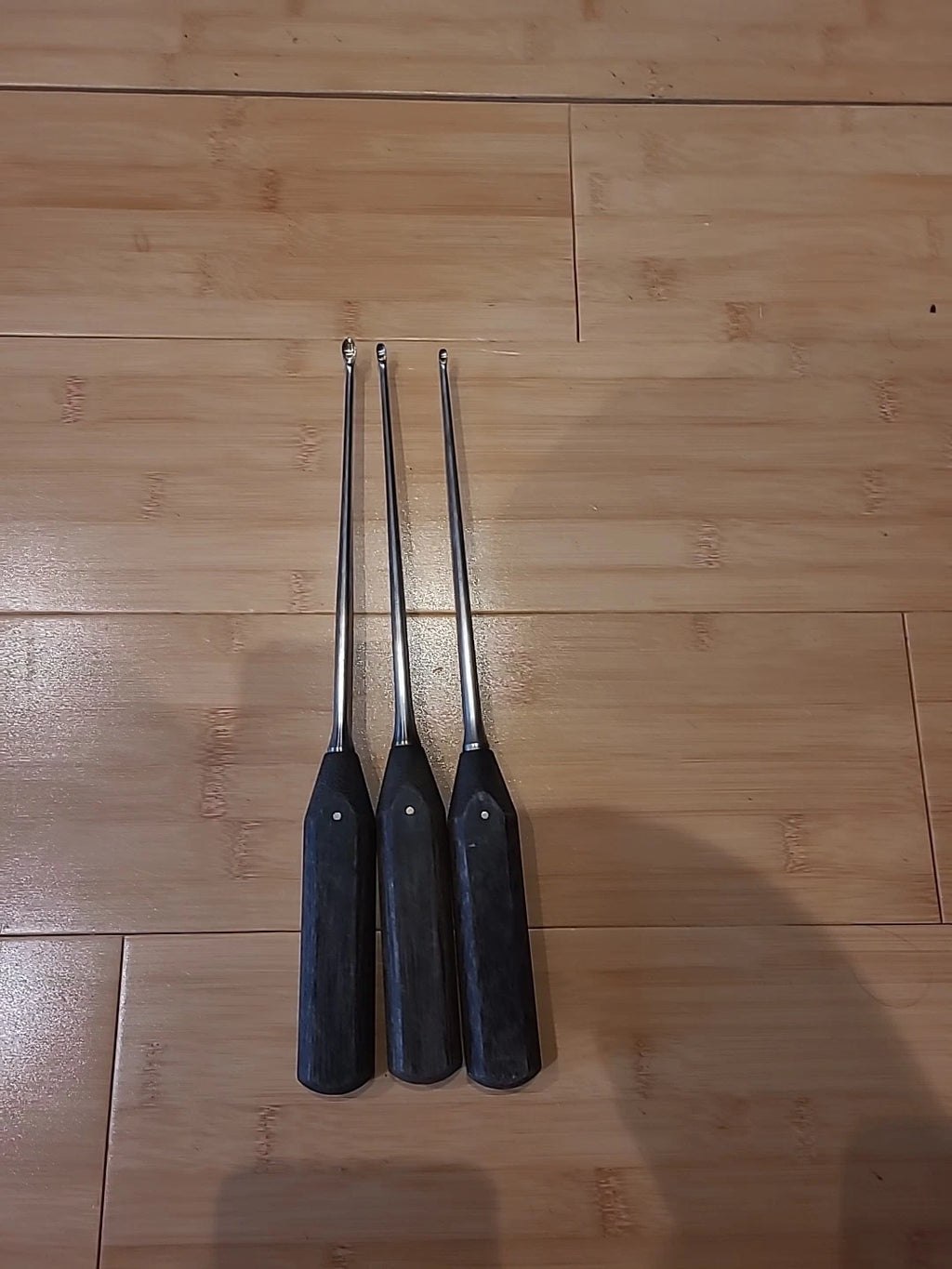 Curved Spinal Neuro Orthopedic Currettes Set Of 3