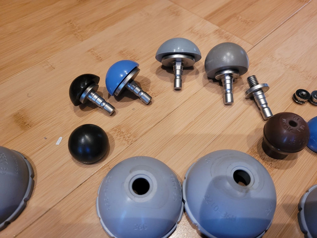 Stryker Trident Hip liner trials poly  Extras