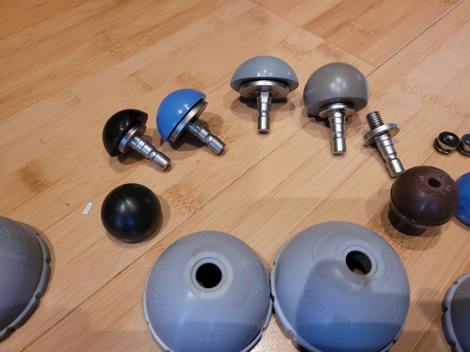 Stryker Trident Hip liner trials poly  Extras