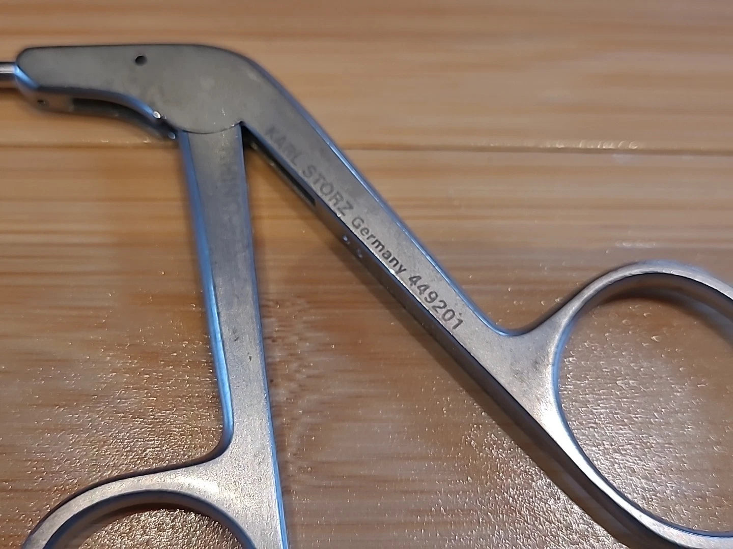 DS Karl Storz 449201 Nasal Sinus Rhino Ent  Punch Scissor Straight