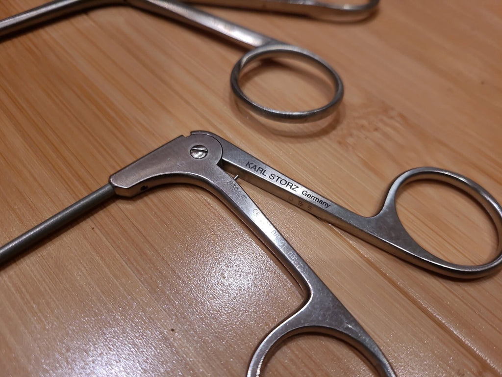 DS Karl Storz /pilling Laryngoscopy Grasper Set Of 11
