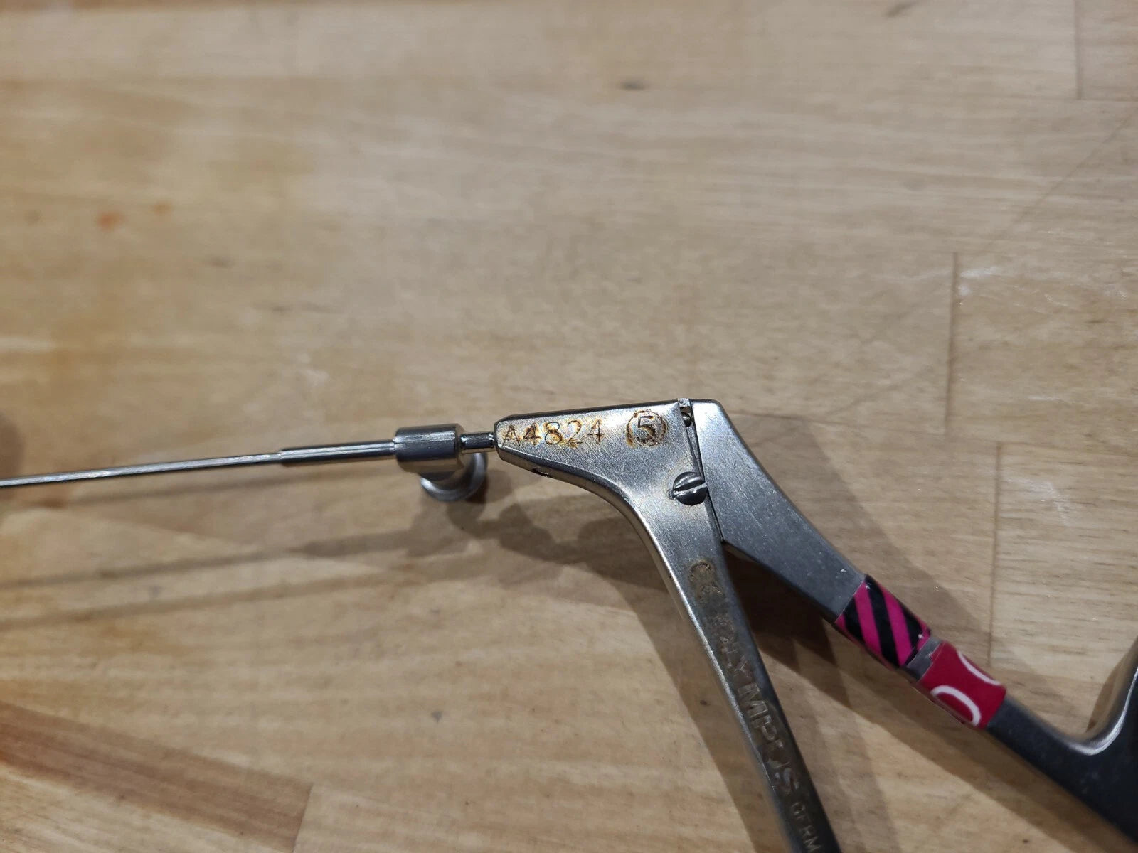 DS Olympus Semi-Rigid Rat Tooth Grasping Forceps, 5 Fr A4824
