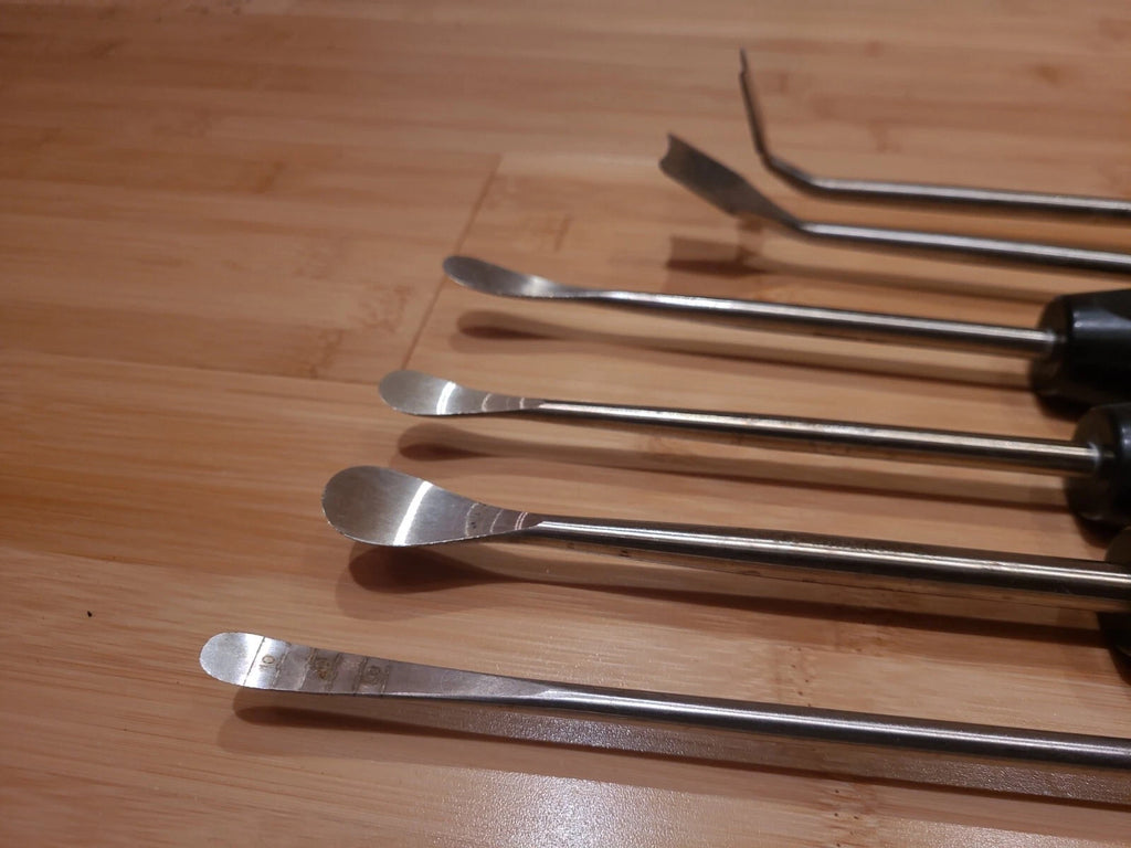 Life Instruments Spine Lumbar ACDF Elevator Currette Set Of 14
