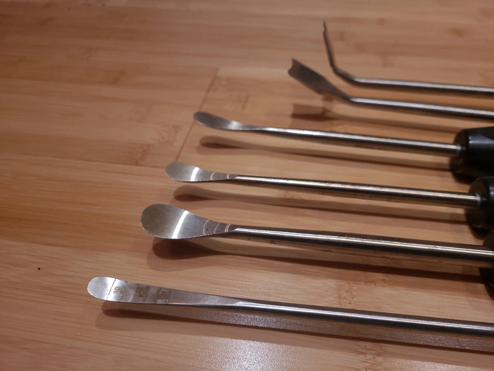 Life Instruments Spine Lumbar ACDF Elevator Currette Set Of 14