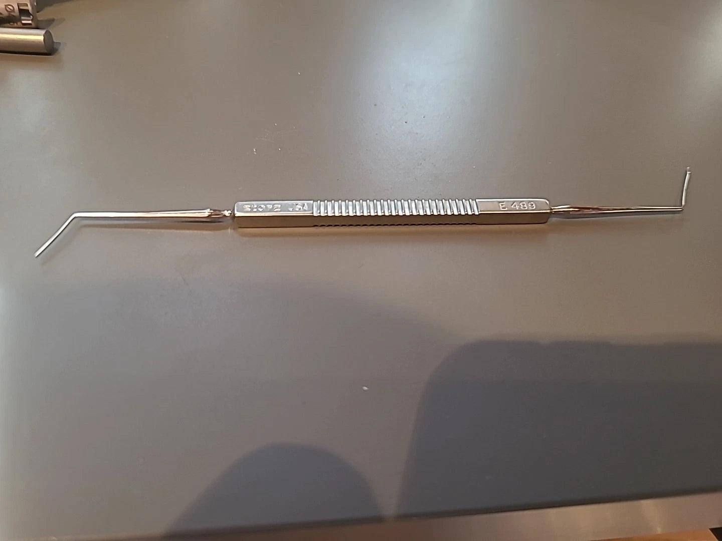 Karl Storz E-489 Ophthalmology Cataract Double Ended Castro Cyclodialysis Spatula