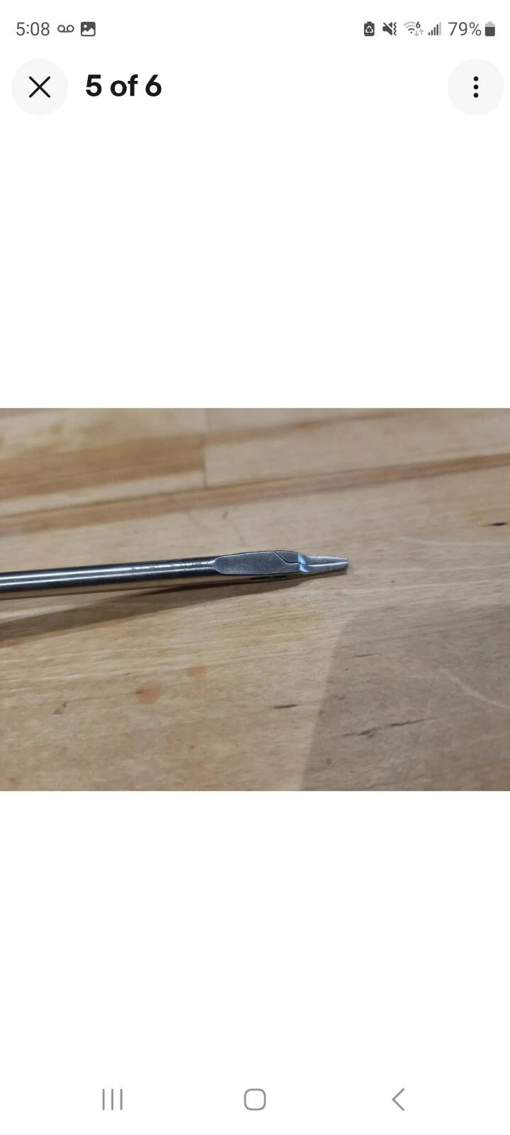 Karl Storz Laryngoscopy Bronchoscopy  clip Applying  forceps Curved 12067NR