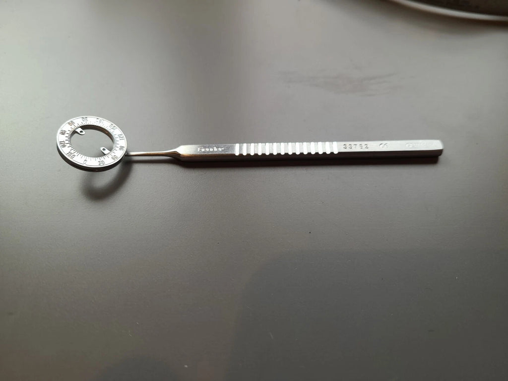 Geuder Ophthalmology Cataract Toric Degree measuring Gauge 33762