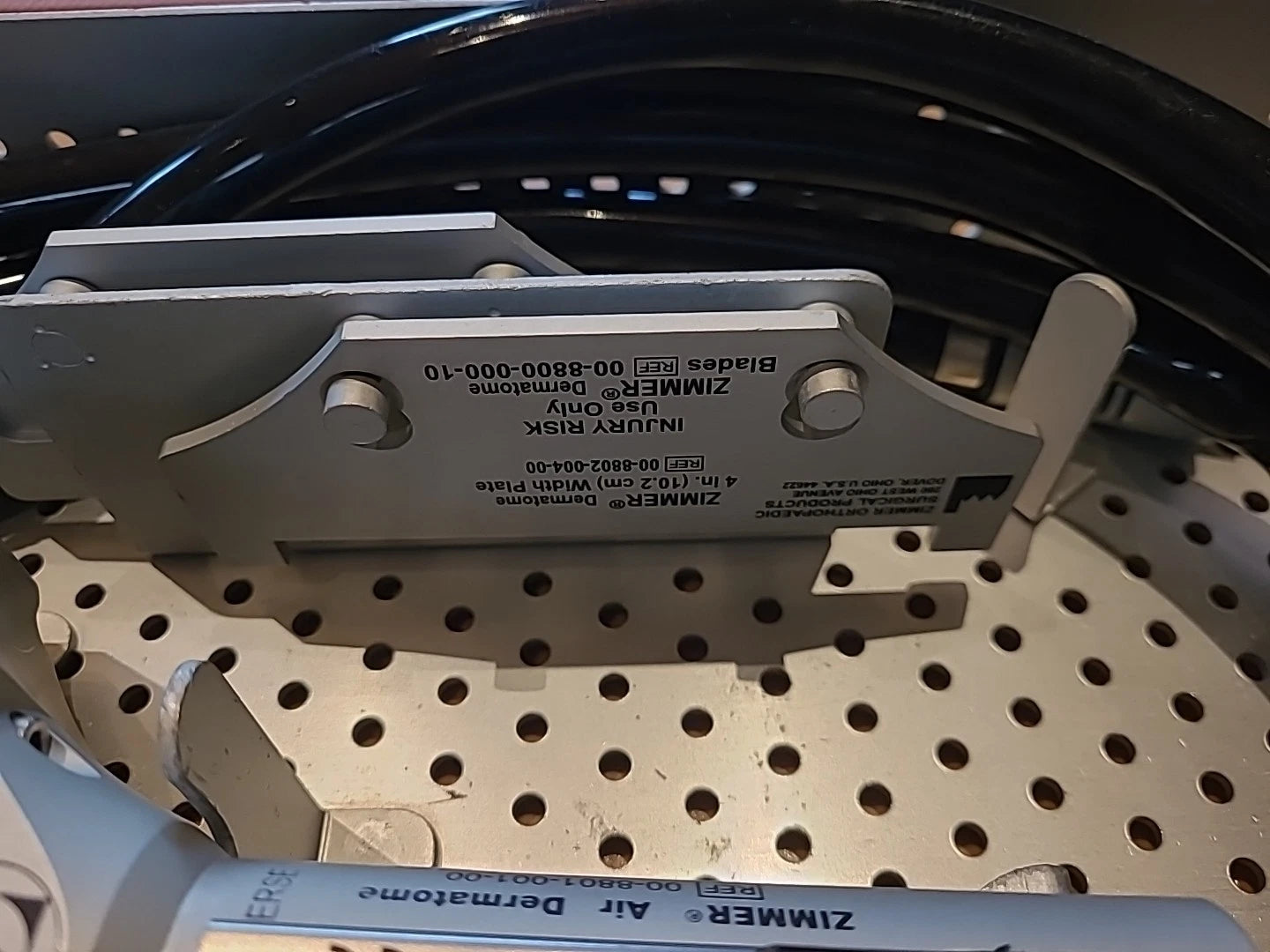 ZIMMER Dermatome Set Of 8 8801-01