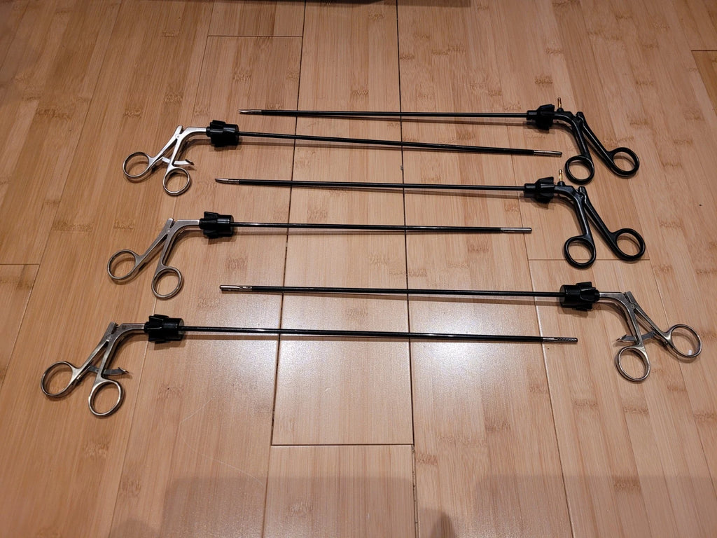 JARIT ROTO-LOK w/ rotating knob Set Of 6 Laparoscopic
