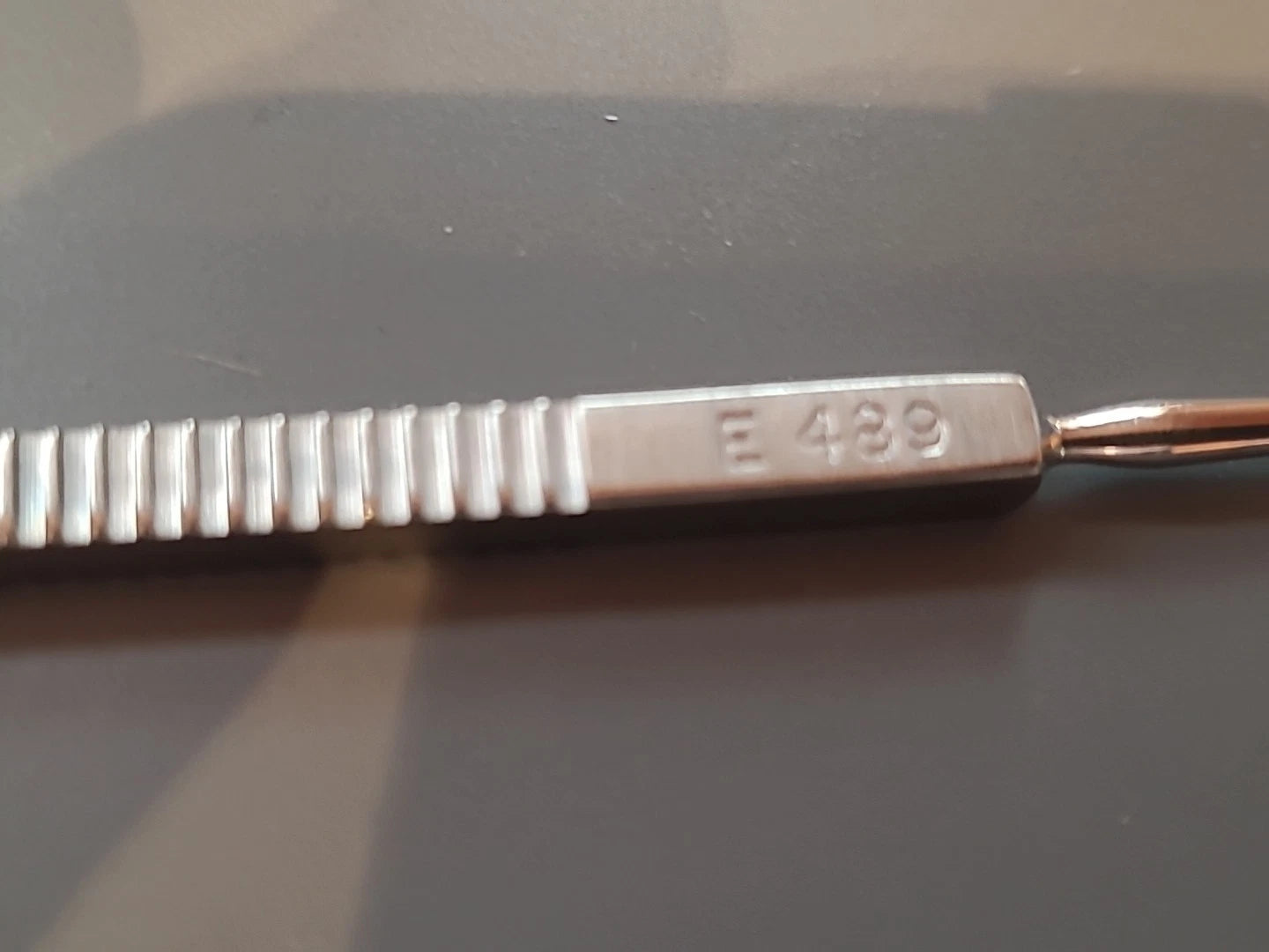 Karl Storz E-489 Ophthalmology Cataract Double Ended Castro Cyclodialysis Spatula