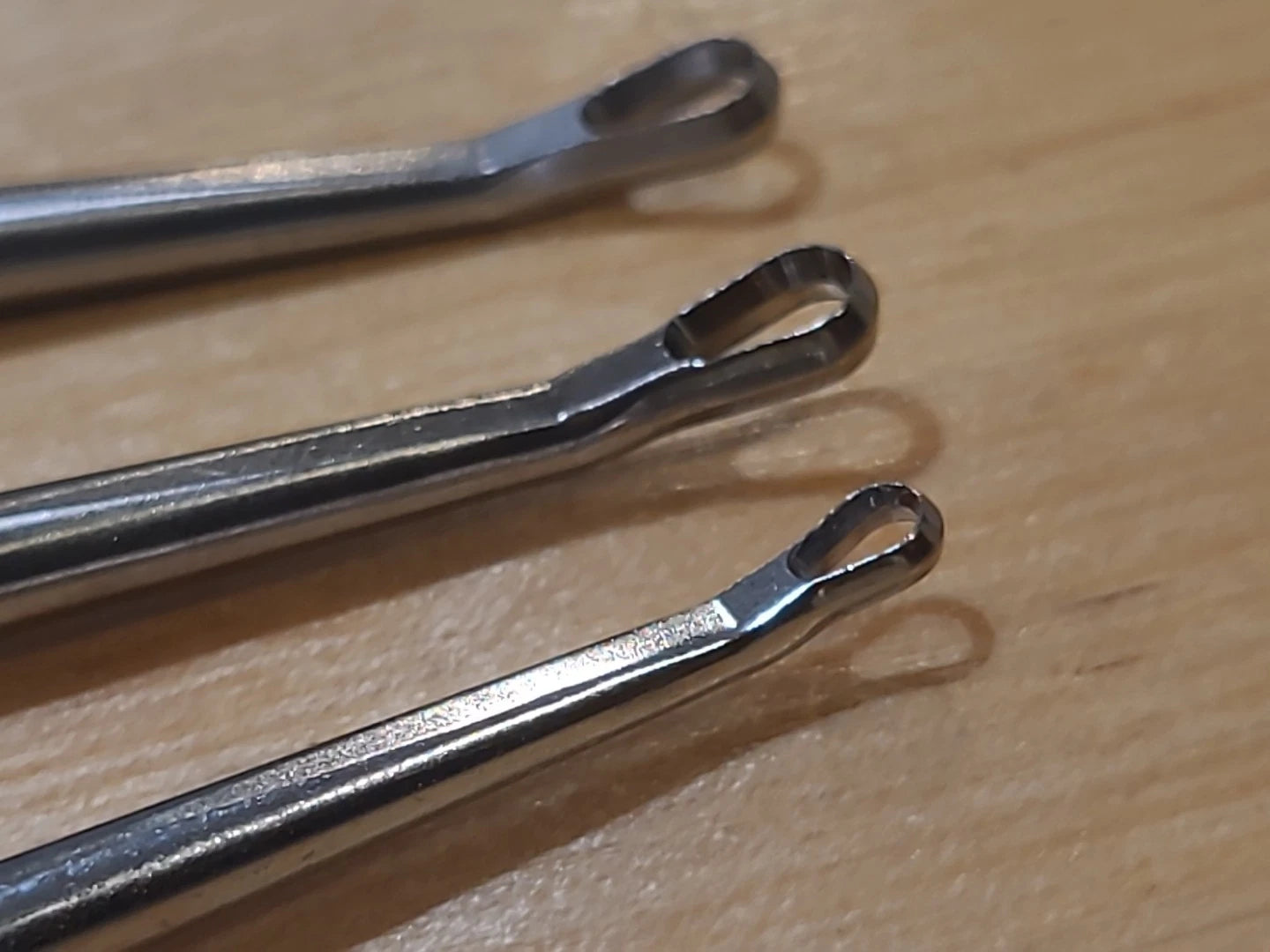 Conmed Linvatec Arthroscopy Open Currette Set Of 3 24-1005, 25-1005,