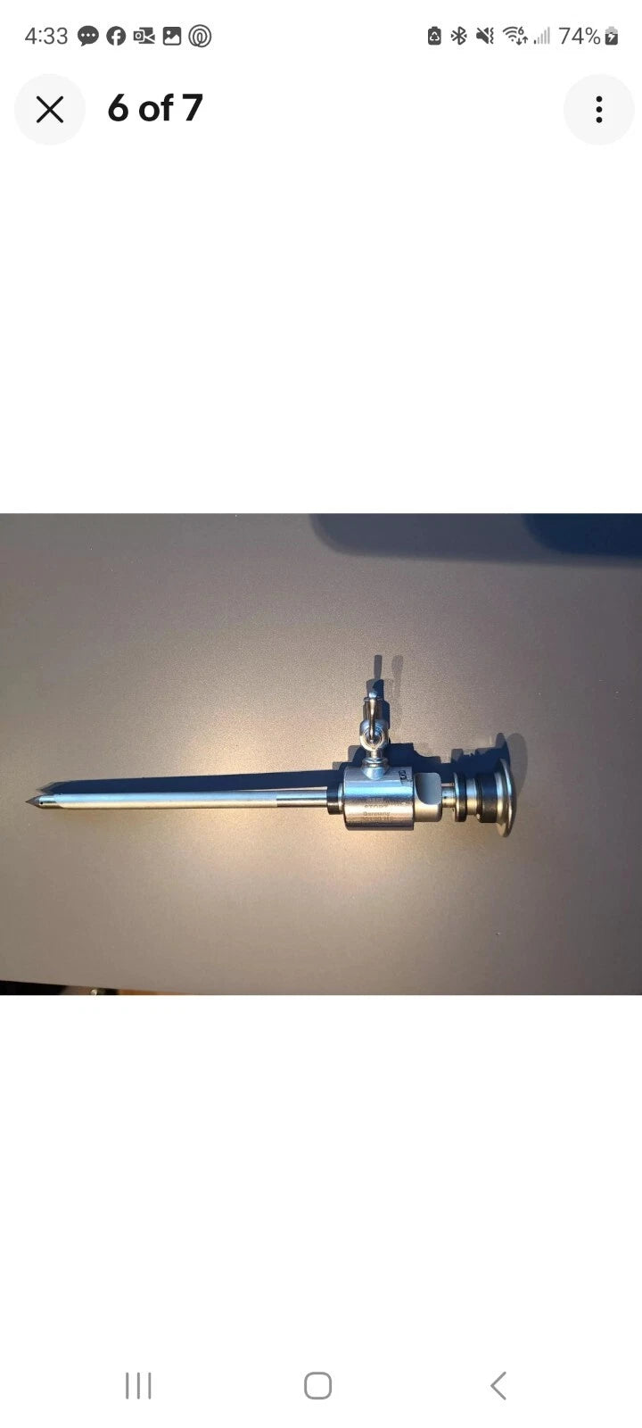 Karl Storz Endoscopy H2 CANNULA , TROCAR SET