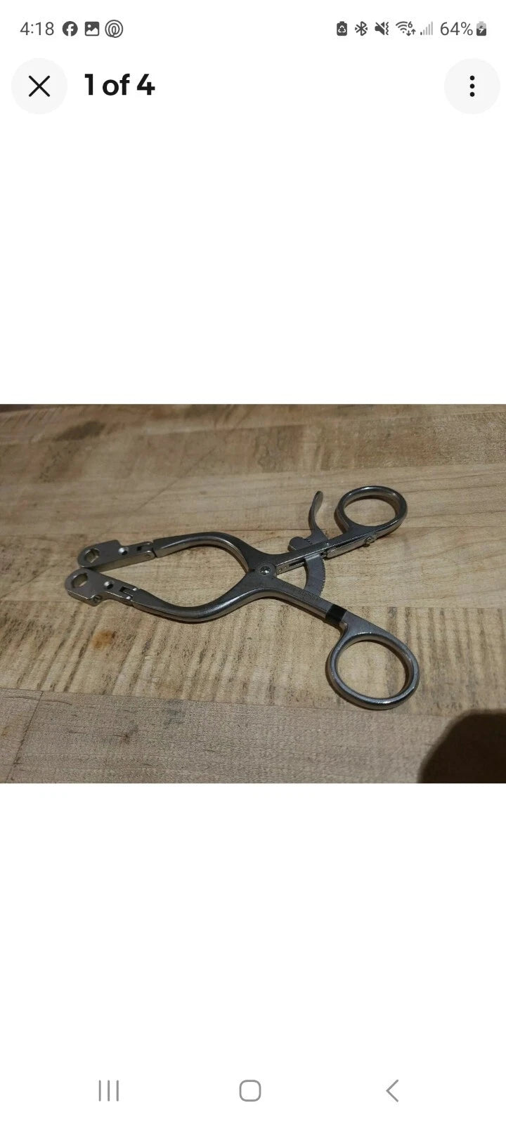 Synthes Spine Laminectomy Cervical Retractor Neuro U22-640-10