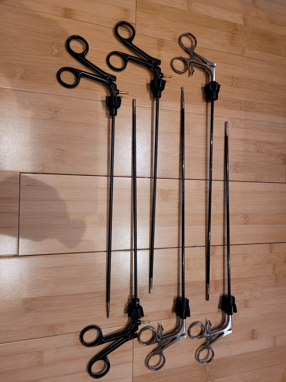 JARIT ROTO-LOK w/ rotating knob Set Of 6 Laparoscopic