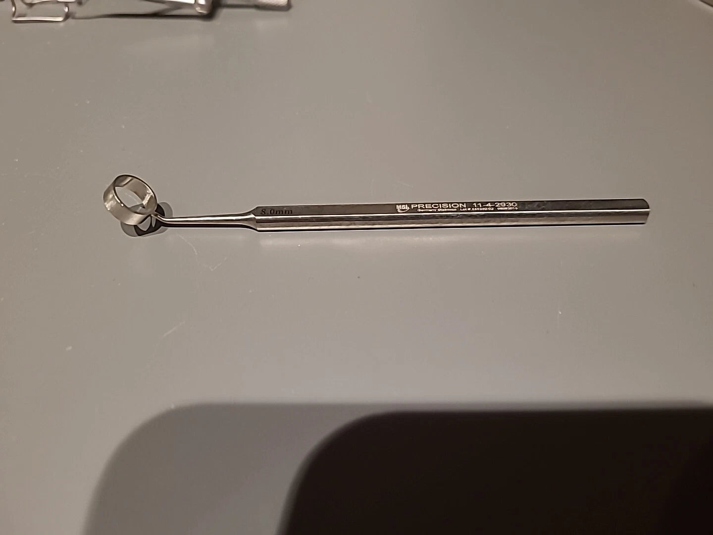 MSI Precision  Ophthalmology Cataract alcohol wel solution retainer  LASIK  well 11-4-2930