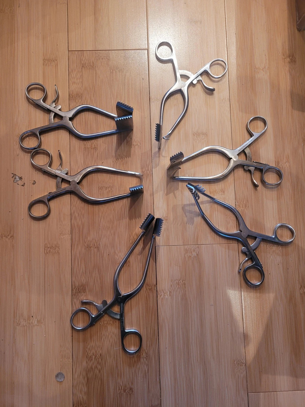 Ruggles Redmond Neuro Myerding Laminectomy Retractor Set Of 6