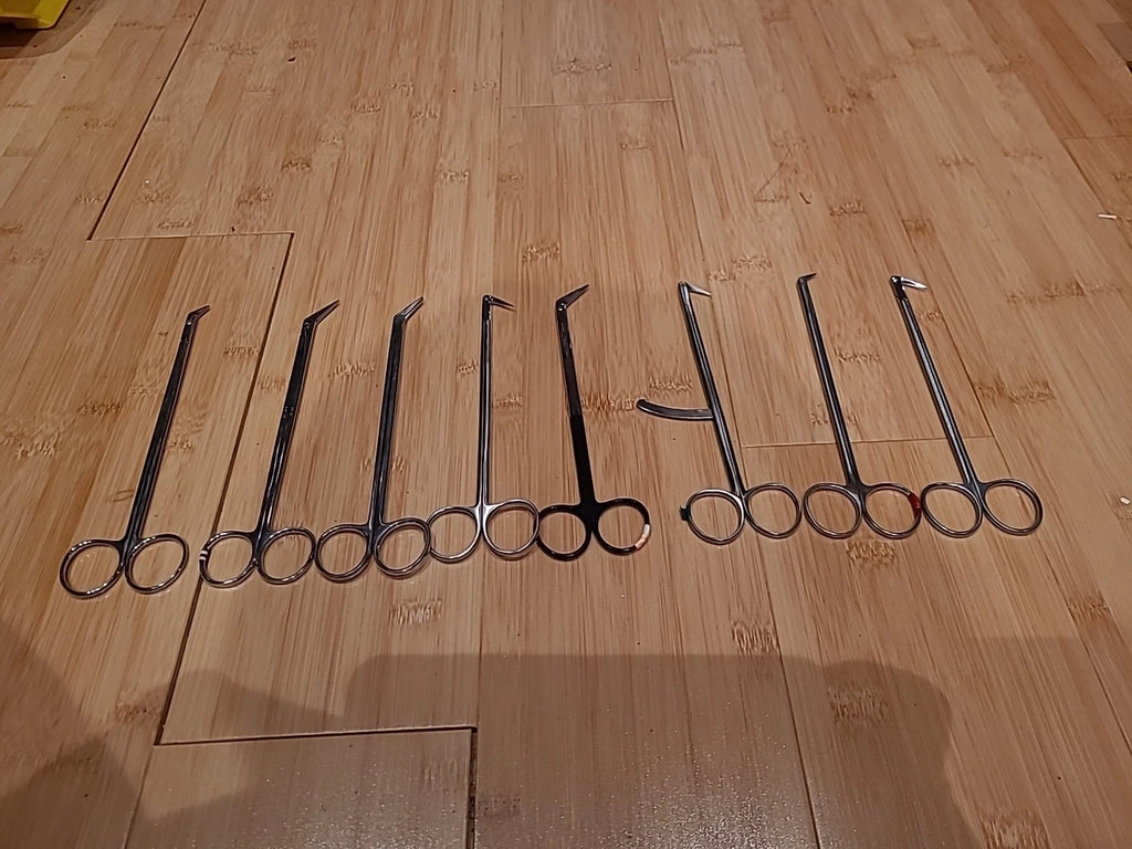 Jarit/SSI/v.Mueller Vascular Scissors Set Of 8