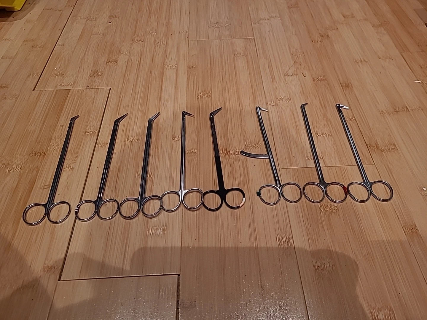 Jarit/SSI/v.Mueller Vascular Scissors Set Of 8