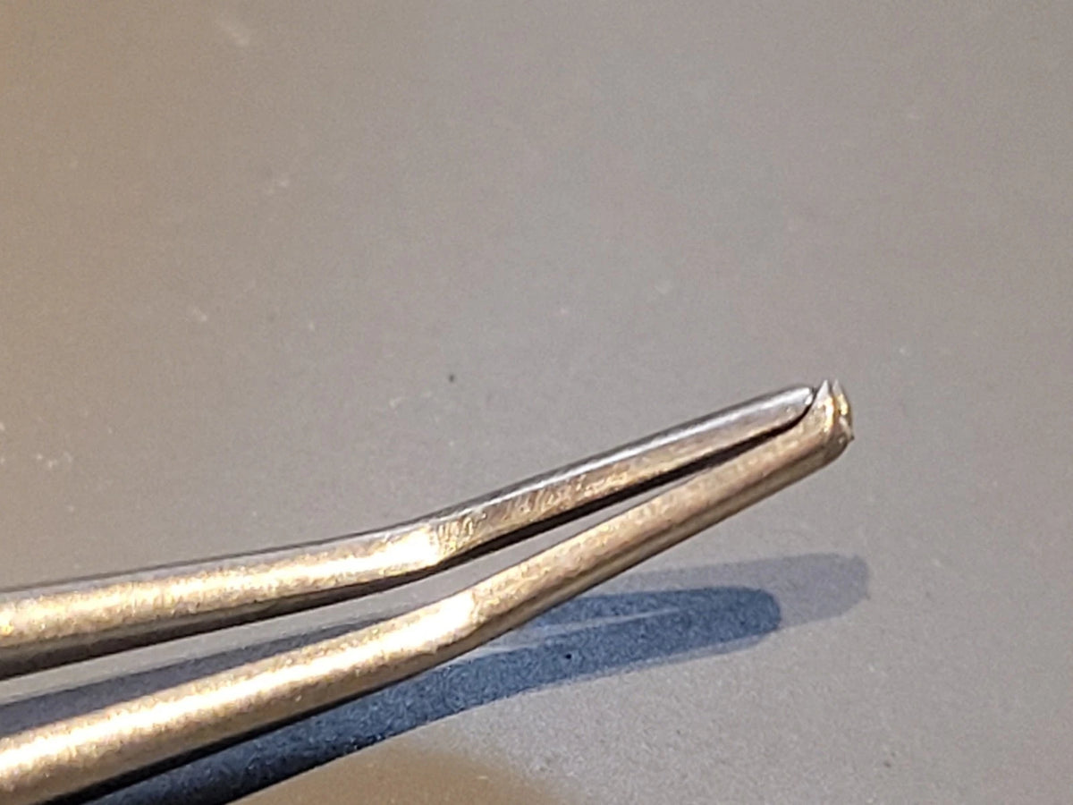 Storz Ophthalmology Cataract Angled With Teeth Forcep E1686