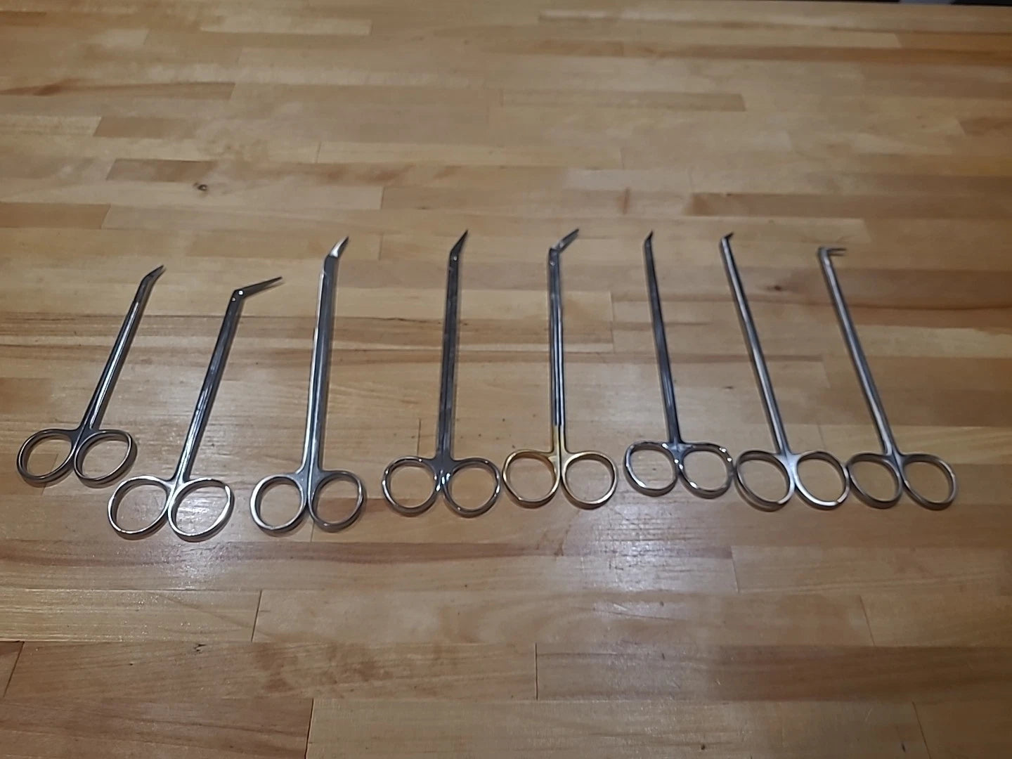 Pilling/ Jarit Vascular Scissors Set Of 8