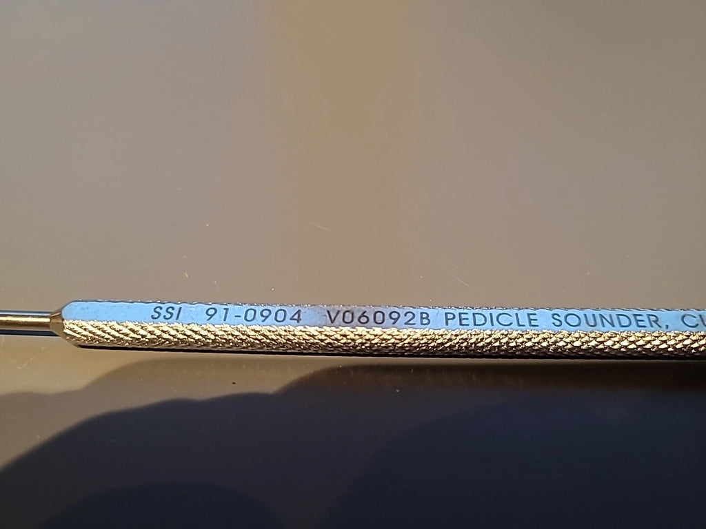 SSI Spine Ball Tip Probe Neuro Curved pedical sounder
