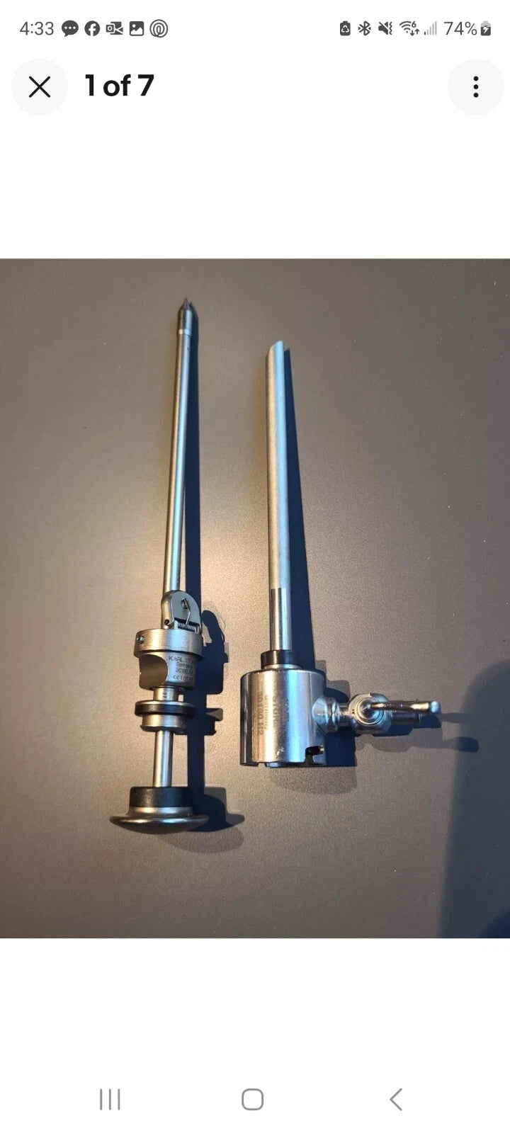 Karl Storz Endoscopy H2 CANNULA , TROCAR SET