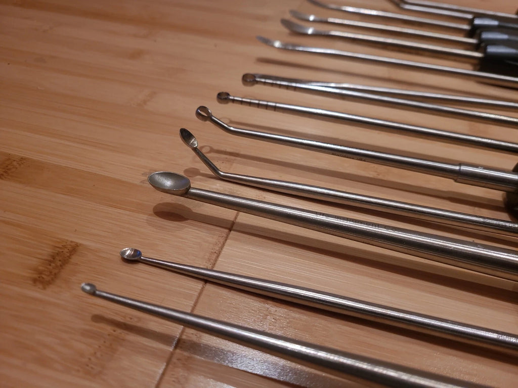 Life Instruments Spine Lumbar ACDF Elevator Currette Set Of 14