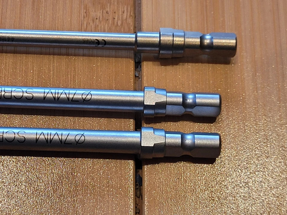 Wright Medical canulated orthopedic drill bits